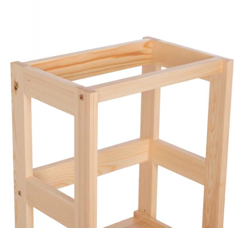 ΠΥΡΓΟΣ ΕΚΜΑΘΗΣΗΣ τ.MONTESSORI PEPE HM9291.01 ΞΥΛΟ ΠΕΥΚΟΥ ΦΥΣΙΚΟ 55x53x90Υεκ