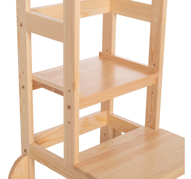 ΠΥΡΓΟΣ ΕΚΜΑΘΗΣΗΣ τ.MONTESSORI PEPE HM9291.01 ΞΥΛΟ ΠΕΥΚΟΥ ΦΥΣΙΚΟ 55x53x90Υεκ