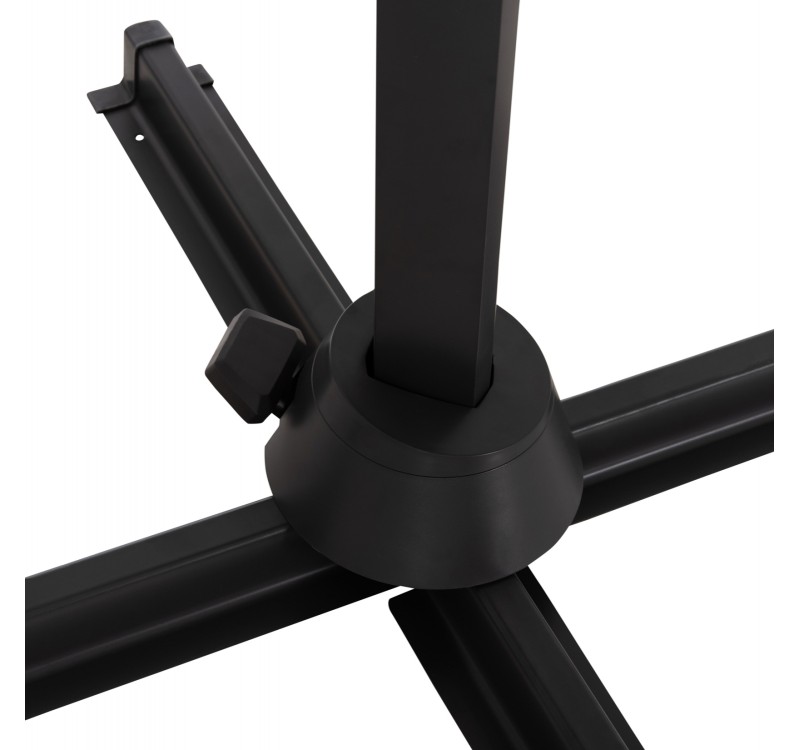 ΟΜΠΡΕΛΑ ΠΙΣΙΝΑΣ JAVANTE HM6623.01 ΓΚΡΙ ΑΛΟΥΜΙΝΙΟ & ΣΚΙΑΣΤΡΟ 2.7x2.7x2.7Yμ