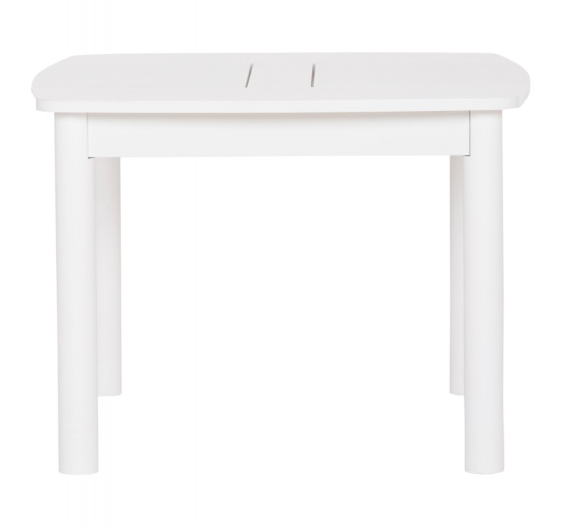 ΤΡΑΠΕΖΑΚΙ ΠΑΙΔΙΚΟ ΜΕ ΑΠΟΘ.ΧΩΡΟΥΣ RICKI HM18339.03 MDF & ΣΥΜΗΔΑ ΣΕ ΛΕΥΚΟ 65x65x47Υεκ