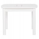 ΤΡΑΠΕΖΑΚΙ ΠΑΙΔΙΚΟ ΜΕ ΑΠΟΘ.ΧΩΡΟΥΣ RICKI HM18339.03 MDF & ΣΥΜΗΔΑ ΣΕ ΛΕΥΚΟ 65x65x47Υεκ
