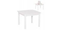 ΤΡΑΠΕΖΑΚΙ ΠΑΙΔΙΚΟ ΜΕ ΑΠΟΘ.ΧΩΡΟΥΣ RICKI HM18339.03 MDF & ΣΥΜΗΔΑ ΣΕ ΛΕΥΚΟ 65x65x47Υεκ