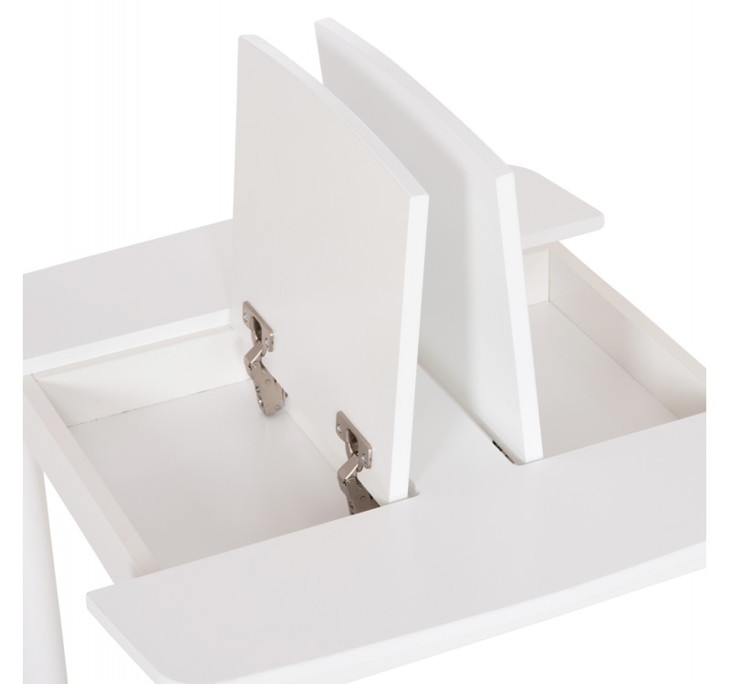 ΤΡΑΠΕΖΑΚΙ ΠΑΙΔΙΚΟ ΜΕ ΑΠΟΘ.ΧΩΡΟΥΣ RICKI HM18339.03 MDF & ΣΥΜΗΔΑ ΣΕ ΛΕΥΚΟ 65x65x47Υεκ