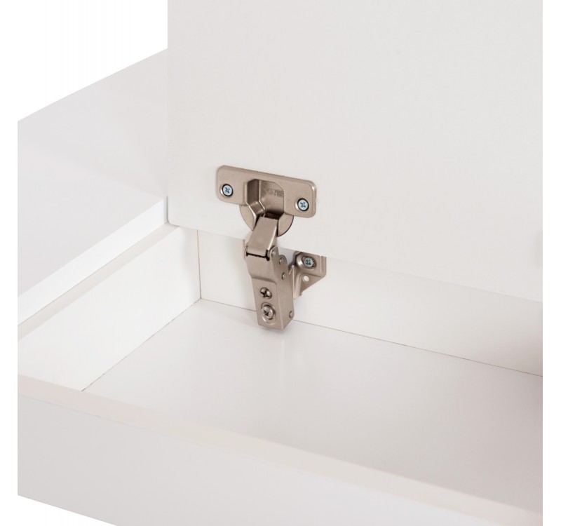 ΤΡΑΠΕΖΑΚΙ ΠΑΙΔΙΚΟ ΜΕ ΑΠΟΘ.ΧΩΡΟΥΣ RICKI HM18339.03 MDF & ΣΥΜΗΔΑ ΣΕ ΛΕΥΚΟ 65x65x47Υεκ