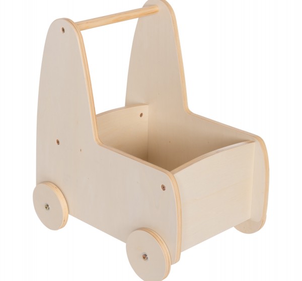 ΠΑΙΔΙΚΟ ΤΡΟΛΕΥ/ΚΑΡΟΤΣΑΚΙ RICKI HM18341.01 MDF & ΚΟΝΤΡΑΠΛΑΚΕ ΦΥΣΙΚΟ 33x45x50Υεκ
