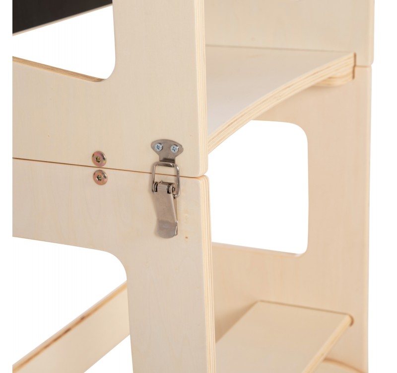 ΠΥΡΓΟΣ ΕΚΜΑΘΗΣΗΣ ΜΕ ΠΙΝΑΚΑ RICKI HM18344.01 ΞΥΛΟ ΠΕΥΚΟΥ ΦΥΣΙΚΟ 43x32x84Υεκ