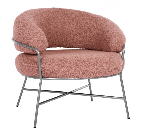 ΠΟΛΥΘΡΟΝΑ TRUDI HM8639.32 ΑΠΟ ΜΠΟΥΚΛΕ ΣΑΠΙΟ ΜΗΛΟ ΜΕ ΑΣΗΜΙ ΣΚΕΛΕΤΟ 84x79x76Υ εκ.