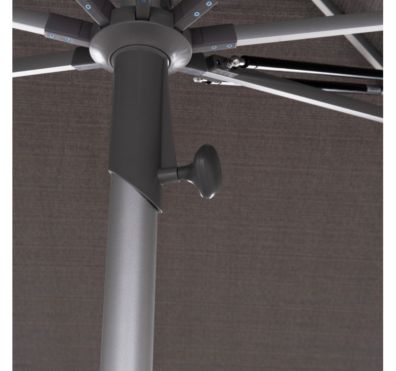ΟΜΠΡΕΛΑ ΕΠΑΓΓΕΛΜΑΤΙΚΗ GLADELL 3X3m HM6604.01 ΓΚΡΙ ΠΑΝΙ-ΑΝΟΔΙΩΜΕΝΟ ΑΛΟΥΜΙΝΙΟ