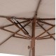 ΕΠΑΓΓΕΛΜΑΤΙΚΗ ΟΜΠΡΕΛΑ GLADELL Φ3,00μ HM6603.02 ΜΠΕΖ ΠΑΝΙ-HEAT TRANSFER ΑΛΟΥMΙΝΙΟ (ΧΩΡΙΣ ΒΑΣΗ)