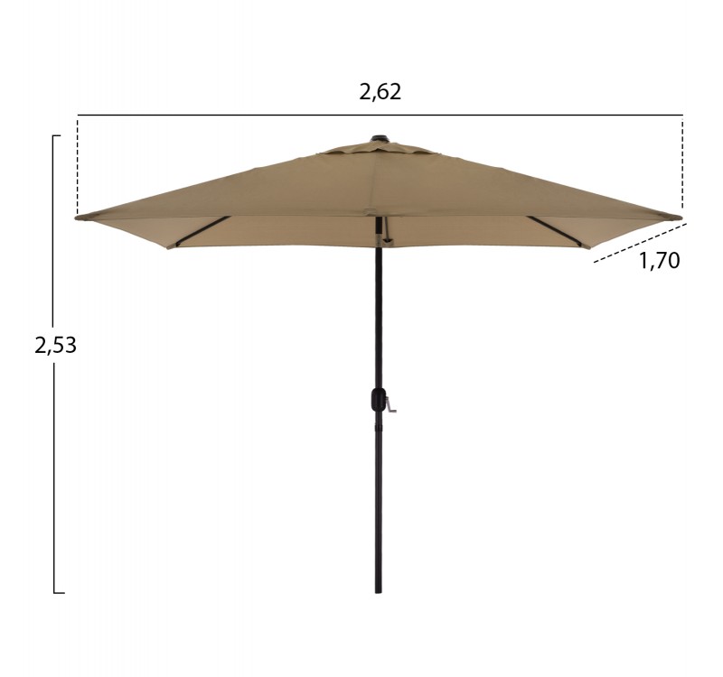 ΣΕΤ ΤΡΑΠΕΖΑΡΙΑΣ 6ΤΜΧ ΕΞΩΤ.ΧΩΡΟΥ BRAVO HM11543.02 ΤΡΑΠΕΖΙ-ΟΜΠΡΕΛΑ-4 ΠΟΛΥΘΡΟΝΕΣ--ΚΑΦΕ