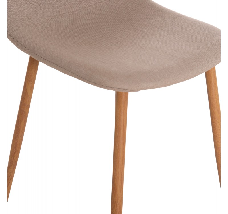 ΣΕΤ ΤΡΑΠΕΖΑΡΙΑΣ 5ΤΜΧ ΕΣ.ΧΩΡΟΥ JAFARU HM10885.12 ΣΤΡΟΓΓΥΛΟ ΤΡΑΠΕΖΙ Φ90 & 4 ΚΑΡΕΚΛΕΣ--ΜΠΕΖ