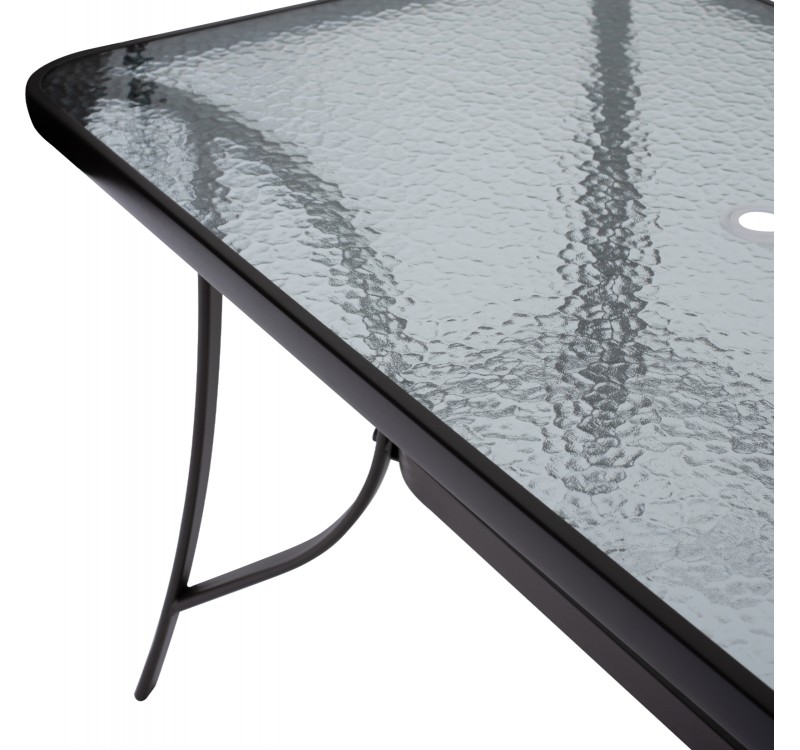 ΣΕΤ ΤΡΑΠΕΖΑΡΙΑΣ 5ΤΜΧ BRAVO HM10900.12--ΤΡΑΠΕΖΙ & 4 ΚΑΡΕΚΛΕΣ 120x70εκ -ΚΑΦΕ