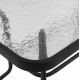 ΣΕΤ ΤΡΑΠΕΖΑΡΙΑΣ 5ΤΜΧ ADAM HM10727.03 ΚΑΡΕΚΛΕΣ ΜΕΤΑΛΛΙΚΕΣ & ΤΡΑΠΕΖΙ 110x60εκ ΜΑΥΡΟ