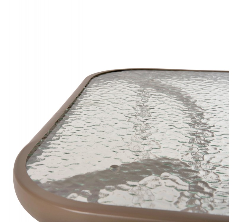 ΣΕΤ ΤΡΑΠΕΖΑΡΙΑΣ 5ΤΜΧ ADAM HM10727.04 ΚΑΡΕΚΛΕΣ ΜΕΤΑΛΛΙΚΕΣ & ΤΡΑΠΕΖΙ 110x60εκ ΣΑΜΠΑΝΙ