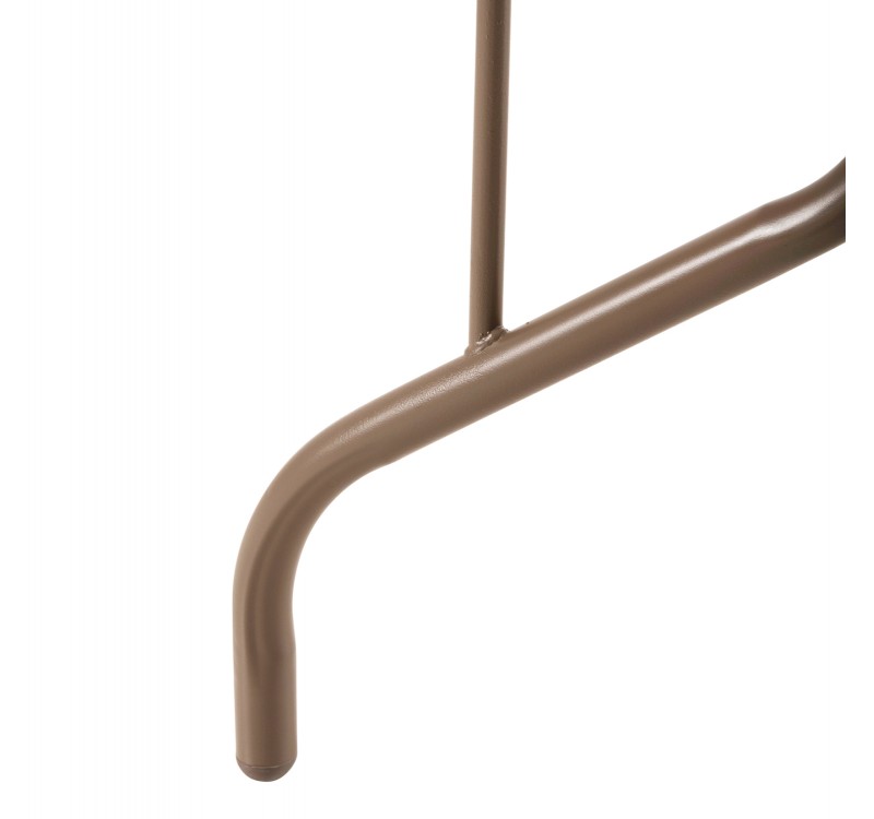 ΣΕΤ ΤΡΑΠΕΖΑΡΙΑΣ 5ΤΜΧ ADAM HM10727.04 ΚΑΡΕΚΛΕΣ ΜΕΤΑΛΛΙΚΕΣ & ΤΡΑΠΕΖΙ 110x60εκ ΣΑΜΠΑΝΙ