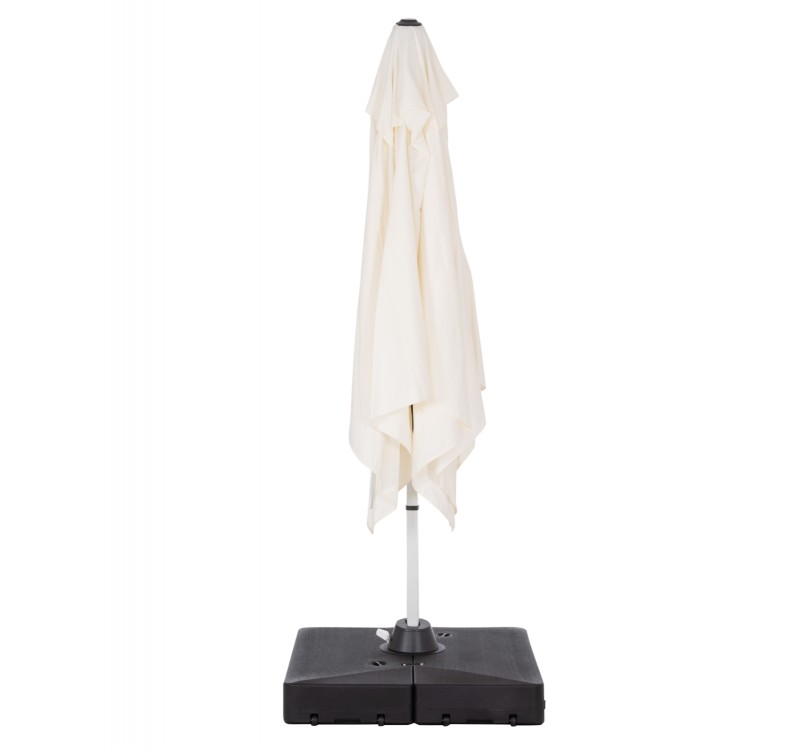 ΕΠΑΓΓΕΛΜΑΤΙΚΗ ΟΜΠΡΕΛΑ 2.7x2.7μ ΜΕ ΒΑΣΗ ΝΕΡΟΥ JAVANTE HM10857.02 ΛΕΥΚΟ ΑΛΟΥΜ. & ΠΑΝΙ