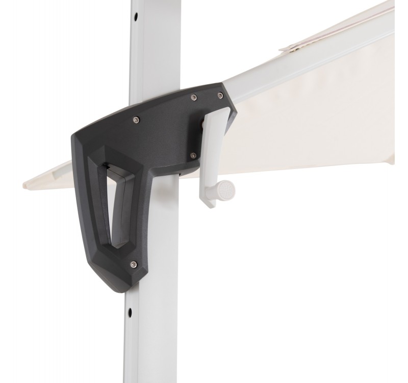 ΕΠΑΓΓΕΛΜΑΤΙΚΗ ΟΜΠΡΕΛΑ 2.7x2.7μ ΜΕ ΒΑΣΗ ΝΕΡΟΥ JAVANTE HM10857.02 ΛΕΥΚΟ ΑΛΟΥΜ. & ΠΑΝΙ