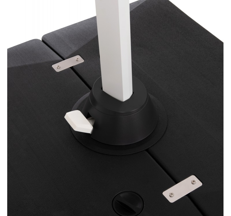 ΕΠΑΓΓΕΛΜΑΤΙΚΗ ΟΜΠΡΕΛΑ 2.7x2.7μ ΜΕ ΒΑΣΗ ΝΕΡΟΥ JAVANTE HM10857.02 ΛΕΥΚΟ ΑΛΟΥΜ. & ΠΑΝΙ