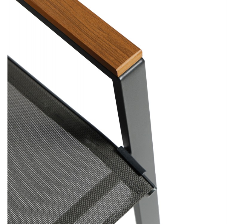 ΣΕΤ ΤΡΑΠΕΖΑΡΙΑΣ 5ΤΜΧ LEONE HM10835.01 ΚΑΡΕΚΛΕΣ ΜΕΤΑΛΛΙΚΕΣ & ΤΡΑΠΕΖΙ 110x60εκ ΓΚΡΙ