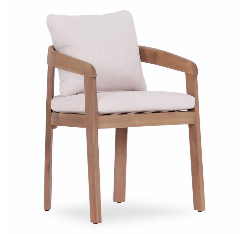 ΠΟΛΥΘΡΟΝΑ ΤΡΑΠΕΖΑΡΙΑΣ CRAVIN HM6441 ΞΥΛΟ ΑΚΑΚΙΑΣ--ΜΠΕΖ ΜΑΞΙΛΑΡΙΑ 58x61x74Υεκ