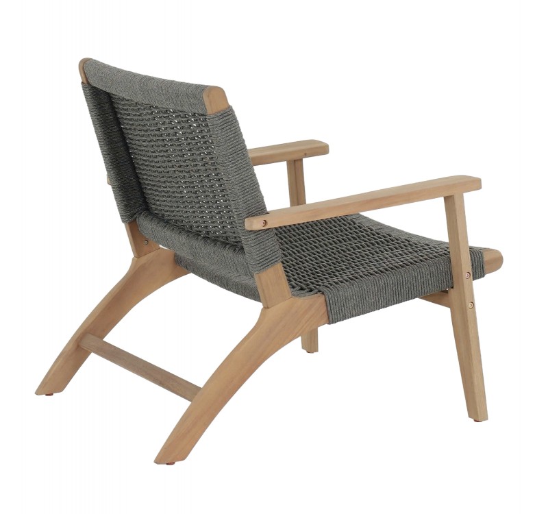 ΠΟΛΥΘΡΟΝΑ LOUNGE MONTER HM6241.02 ΞΥΛΟ ΑΚΑΚΙΑΣ ΦΥΣΙΚΟ-ΣΧΟΙΝΙ ΓΚΡΙ 78x62x67Υεκ