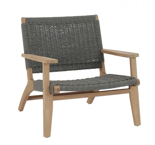 ΠΟΛΥΘΡΟΝΑ LOUNGE MONTER HM6241.02 ΞΥΛΟ ΑΚΑΚΙΑΣ ΦΥΣΙΚΟ-ΣΧΟΙΝΙ ΓΚΡΙ 78x62x67Υεκ