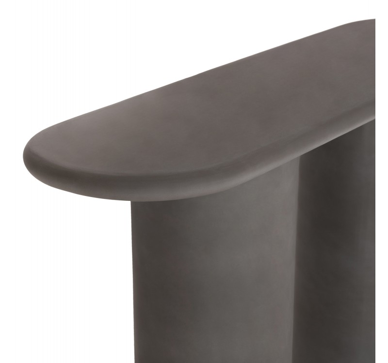 ΚΟΝΣΟΛΑ KENJI HM6584.01 FIBER CEMENT ΣΕ ΓΚΡΙ--140x40x77Υεκ.