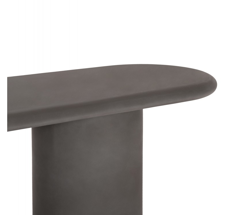 ΚΟΝΣΟΛΑ KENJI HM6584.01 FIBER CEMENT ΣΕ ΓΚΡΙ--140x40x77Υεκ.
