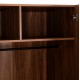 ΝΤΟΥΛΑΠΑ 3ΦΥΛΛΗ ΜΕ 2 ΣΥΡΤΑΡΙΑ HARRY HM18390.01 ΜΕΛΑΜΙΝΗ ΦΥΣΙΚΟ & ΜΑΥΡΟ 150x55x180Υεκ