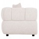 ΚΑΝΑΠΕΣ 3-ΘΕΣΙΟΣ NORIKA HM3331.02 ΕΚΡΟΥ ΥΦΑΣΜΑ 220x88x85Υεκ.