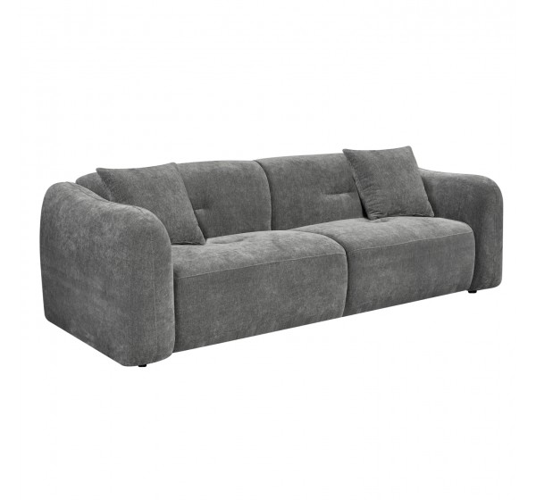 ΚΑΝΑΠΕΣ 3-ΘΕΣΙΟΣ JUNOA HM3333.01 ΓΚΡΙ ΥΦΑΣΜΑ 228x89x74Υεκ