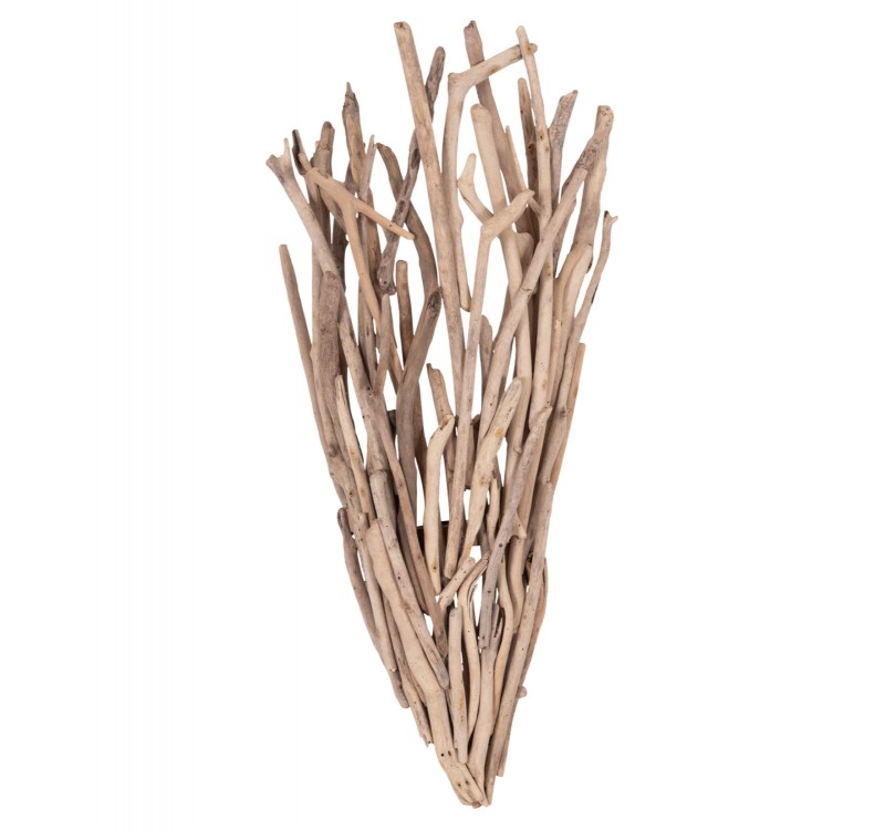 ΑΠΛΙΚΑ ΤΟΙΧΟΥ VEKNA HM4876 DRIFTWOOD ΣΕ ΦΥΣΙΚΟ 43x15(πάχος)x100Υεκ.[1xΕ27]