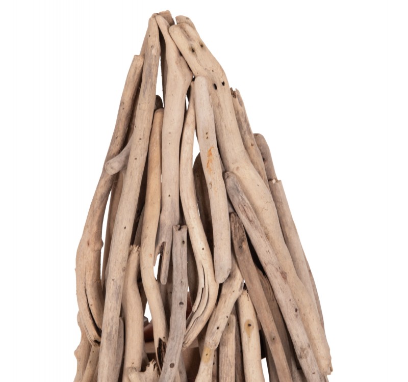 ΑΠΛΙΚΑ ΤΟΙΧΟΥ VEKNA HM4876 DRIFTWOOD ΣΕ ΦΥΣΙΚΟ 43x15(πάχος)x100Υεκ.[1xΕ27]
