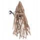 ΑΠΛΙΚΑ ΤΟΙΧΟΥ VEKNA HM4876 DRIFTWOOD ΣΕ ΦΥΣΙΚΟ 43x15(πάχος)x100Υεκ.[1xΕ27]