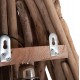 ΑΠΛΙΚΑ ΤΟΙΧΟΥ VEKNA HM4876 DRIFTWOOD ΣΕ ΦΥΣΙΚΟ 43x15(πάχος)x100Υεκ.[1xΕ27]