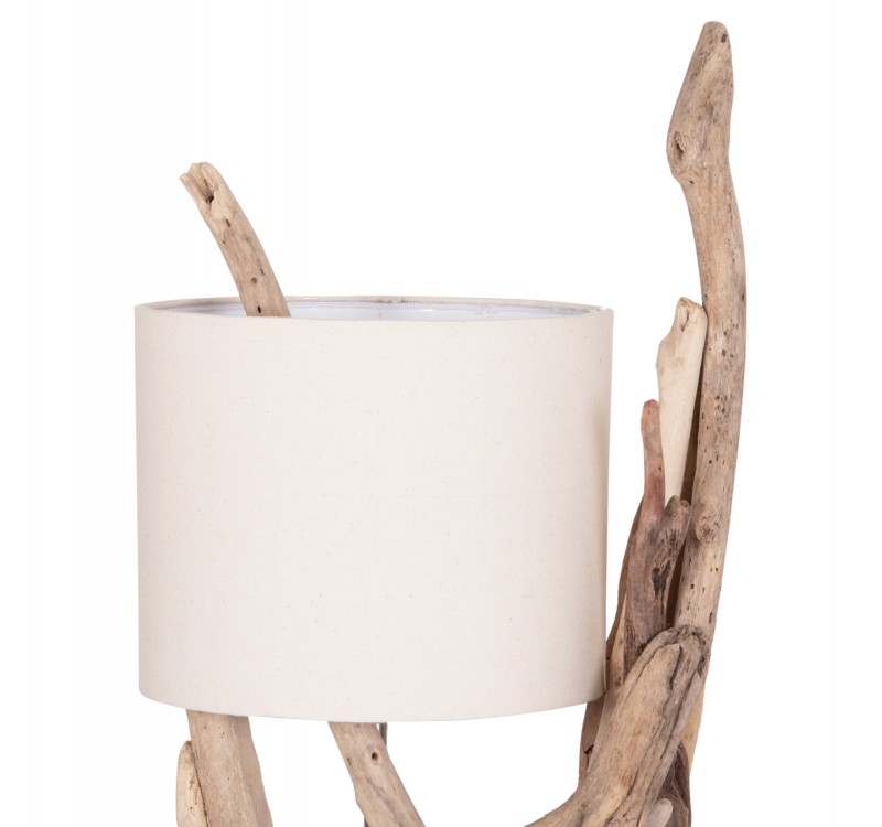 ΕΠΙΤΡΑΠΕΖΙΟ ΦΩΤΙΣΤΙΚΟ BRAMBLE HM4873 DRIFTWOOD & ΛΕΥΚΟ ΚΑΠΕΛΟ Φ28x65Υεκ.