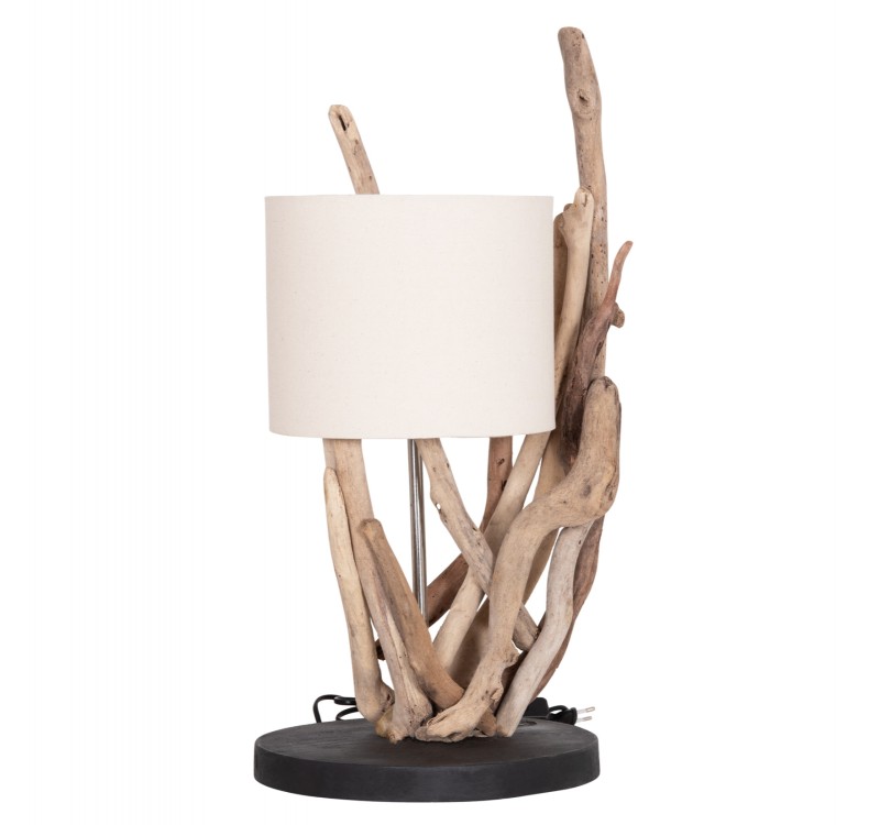 ΕΠΙΤΡΑΠΕΖΙΟ ΦΩΤΙΣΤΙΚΟ BRAMBLE HM4873 DRIFTWOOD & ΛΕΥΚΟ ΚΑΠΕΛΟ Φ28x65Υεκ.