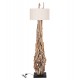 ΔΙΑΚΟΣΜΗΤΙΚΟ ΦΩΤΙΣΤΙΚΟ ΔΑΠΕΔΟΥ ALTAR HM4872 DRIFTWOOD--ΛΕΥΚΟ PVC Φ44.5x167Υεκ.