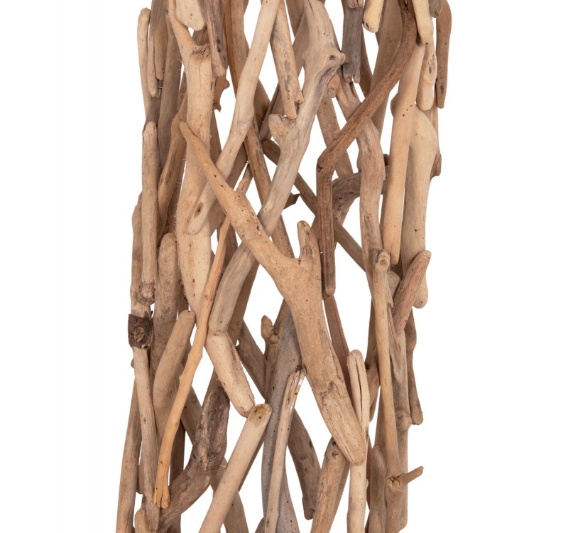 ΔΙΑΚΟΣΜΗΤΙΚΟ ΦΩΤΙΣΤΙΚΟ ΔΑΠΕΔΟΥ VEKNA HM4877 DRIFTWOOD ΣΕ ΦΥΣΙΚΟ 30x30x140Υεκ.