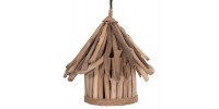 ΦΩΤΙΣΤΙΚΟ ΟΡΟΦΗΣ ΚΡΕΜΑΣΤΟ TREIT HM4874 DRIFTWOOD ΣΕ ΦΥΣΙΚΟ Φ40x73Υεκ [1xΕ27]