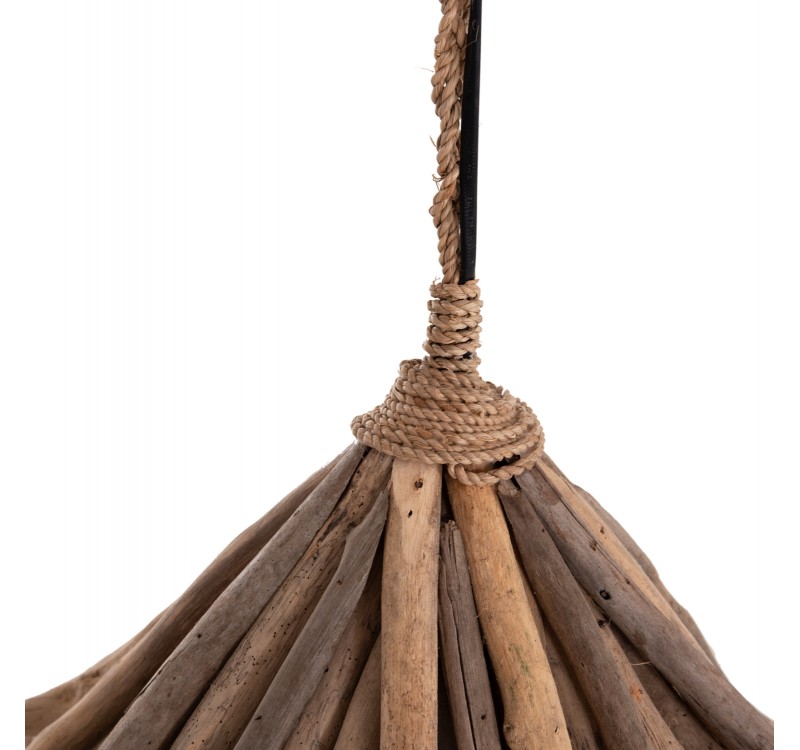 ΦΩΤΙΣΤΙΚΟ ΟΡΟΦΗΣ ΚΡΕΜΑΣΤΟ TREIT HM4874 DRIFTWOOD ΣΕ ΦΥΣΙΚΟ Φ40x73Υεκ [1xΕ27]