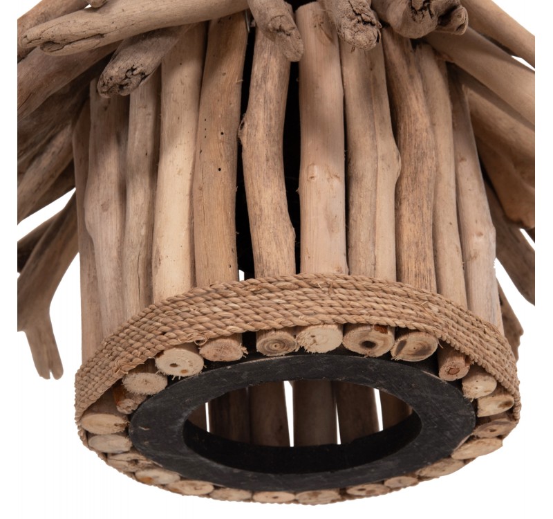 ΦΩΤΙΣΤΙΚΟ ΟΡΟΦΗΣ ΚΡΕΜΑΣΤΟ TREIT HM4874 DRIFTWOOD ΣΕ ΦΥΣΙΚΟ Φ40x73Υεκ [1xΕ27]