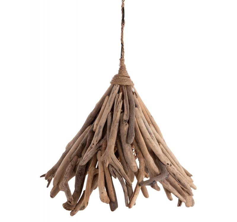 ΦΩΤΙΣΤΙΚΟ ΟΡΟΦΗΣ ΚΡΕΜΑΣΤΟ TREIT HM4875 DRIFTWOOD ΣΕ ΦΥΣΙΚΟ 48x54x52-73Υεκ [1xΕ27]