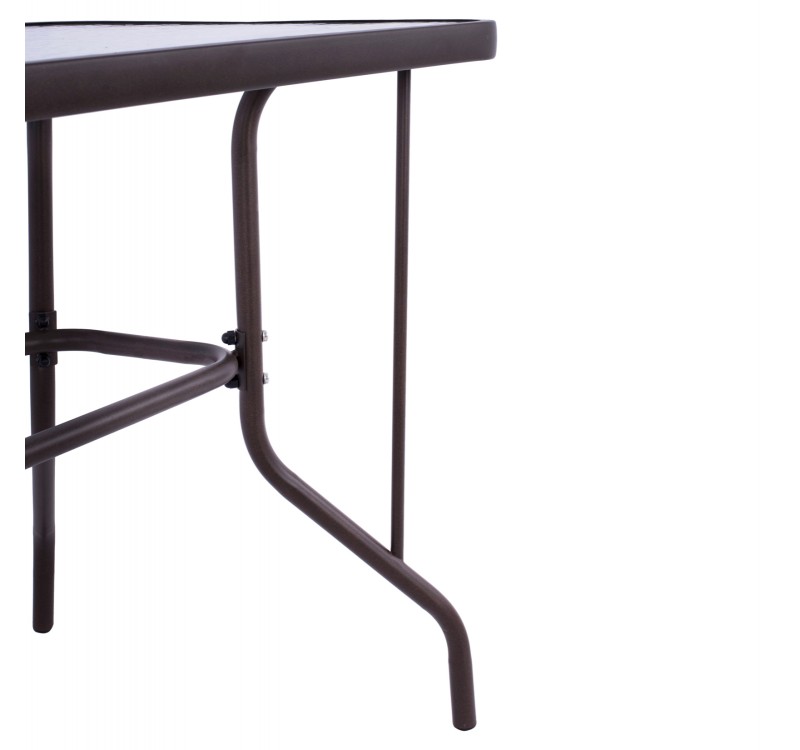 ΣΕΤ ΤΡΑΠΕΖΑΡΙΑΣ 5ΤΜΧ ADAM HM10897.02 ΤΡΑΠΕΖΙ 110x60εκ & 4 ΠΟΛΥΘΡΟΝΕΣ--ΚΑΦΕ
