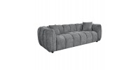 ΚΑΝΑΠΕΣ 3-ΘΕΣΙΟΣ LYKKE HM3323.01 ΓΚΡΙ ΥΦΑΣΜΑ 229x89x70Υεκ