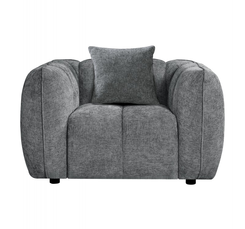 ΠΟΛΥΘΡΟΝΑ LYKKE HM3325.01 ΓΚΡΙ ΥΦΑΣΜΑ 119x89x70Υεκ