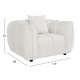 ΣΕΤ ΚΑΝΑΠΕΣ ΓΩΝΙΑ (ΑΡΙΣΤΕΡΗ)-ΠΟΛΥΘΡΟΝΑ LOUNGE LYKKE HM10820.02L ΕΚΡΟΥ ΥΦΑΣΜΑ