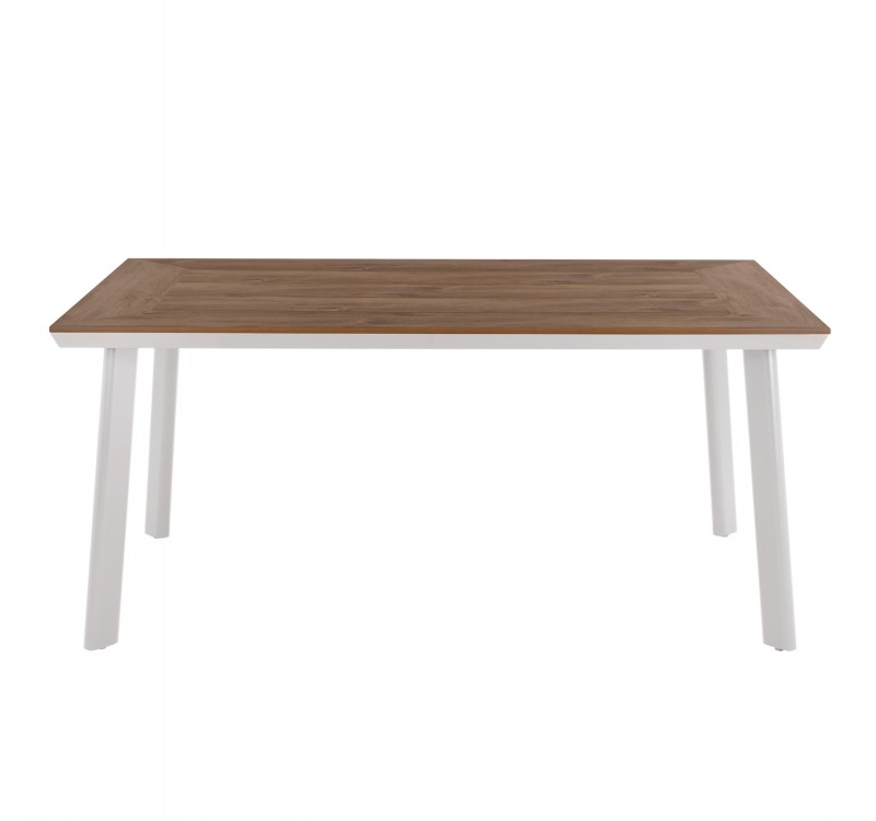 ΣΕΤ ΤΡΑΠΕΖΑΡΙΑΣ 5ΤΜΧ BERG HM10823.01 ΑΛΟΥΜΙΝΙΟ-POLYWOOD-TEXTILENE---ΛΕΥΚΟ