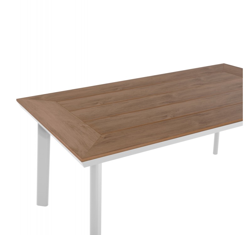 ΣΕΤ ΤΡΑΠΕΖΑΡΙΑΣ 5ΤΜΧ BERG HM10823.01 ΑΛΟΥΜΙΝΙΟ-POLYWOOD-TEXTILENE---ΛΕΥΚΟ