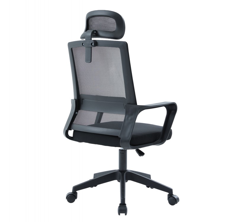 ΚΑΡΕΚΛΑ ΓΡΑΦΕΙΟΥ VELOCITY HM1229.01 ΜΑΥΡO MESH & PP 61x62x123Υεκ
